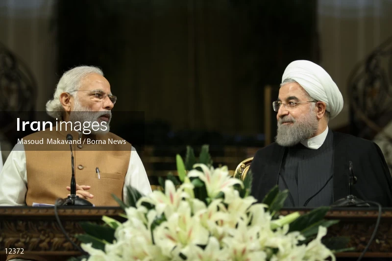 joint press conference of Hassan Rouhani and Narendra Modi