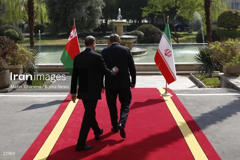 Meeting of foreign ministers of Iran and Belarus
