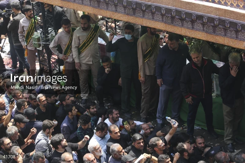 The funeral for Seyed Ebrahim Raisi, the President of Iran, and his companions in Tehran