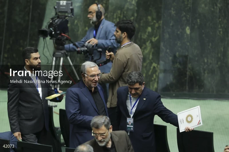 The opening ceremony of the 12th term of The Islamic Consultative Assembly