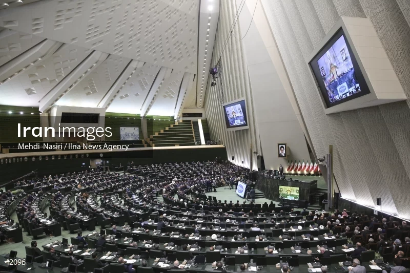 The opening ceremony of the 12th term of The Islamic Consultative Assembly