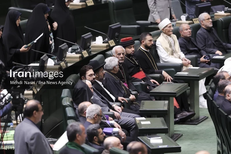 The opening ceremony of the 12th term of The Islamic Consultative Assembly