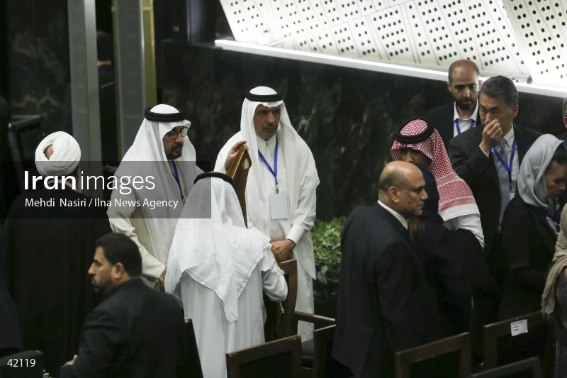 The opening ceremony of the 12th term of The Islamic Consultative Assembly