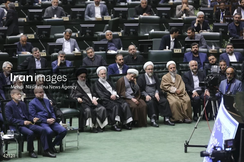 The opening ceremony of the 12th term of The Islamic Consultative Assembly