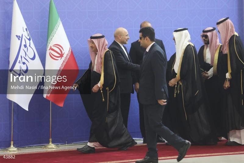 The inauguration ceremony of Iran's 14th presidential term, Masoud Pezeshkian.