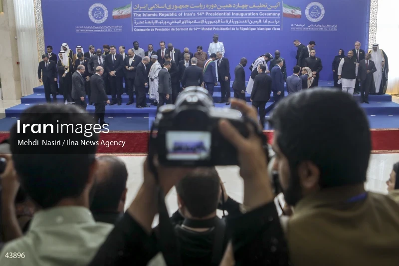 The inauguration ceremony of Iran's 14th presidential term, Masoud Pezeshkian.