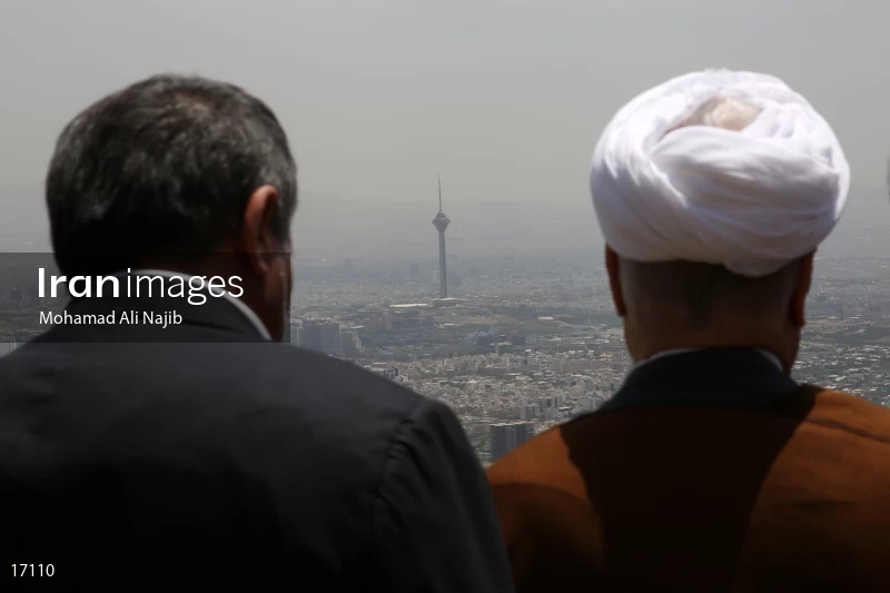 Ayatollah Akbar Hashemi Rafsanjani and Mohsen Hashemi Rafsanjani