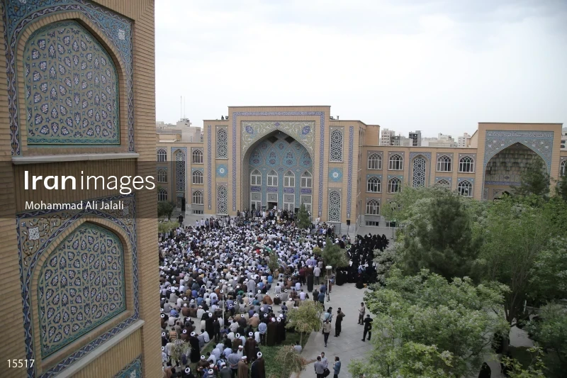 Campaign rally of clergymen in support of Ebrahim Raisi in Qom
