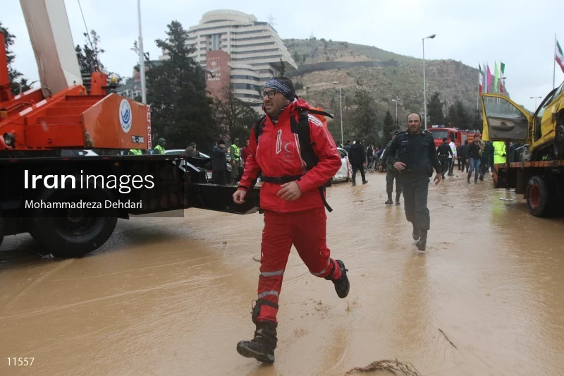 Flooding in Shiraz