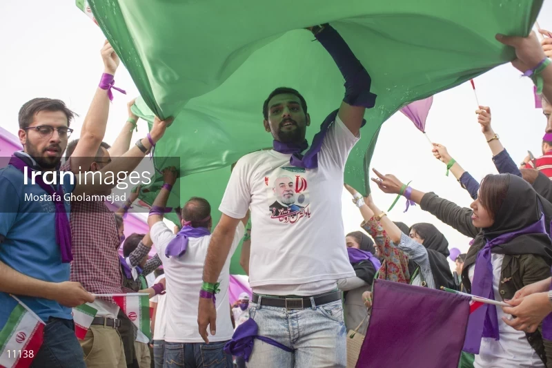 Campaign Rally in Support of Hassan Rouhani
