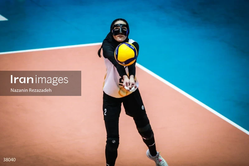 Mehrsun VS Sanat Mes Rafsanjan - Iranian women's volleyball premier league