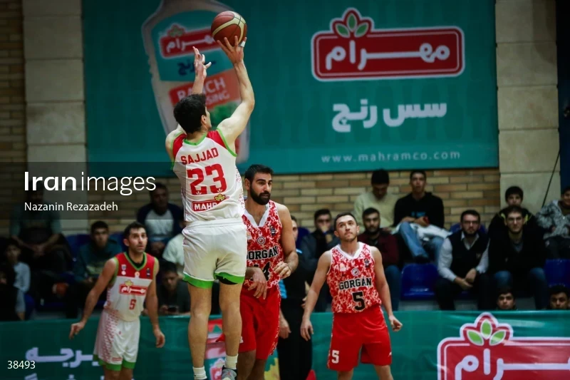 Mahram Vs Shahrdari Gorgan- Iranian men's Basketball premier league