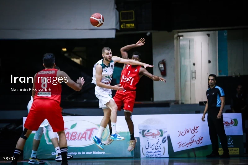 Averta Sari Vs Tabiat- Iranian men's Basketball premier league