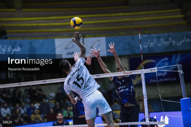 Paykan VS Shahrdari Gonbad - Iranian men's volleyball premier league