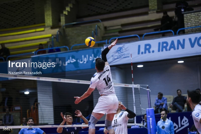 Paykan VS Shahrdari Gonbad - Iranian men's volleyball premier league