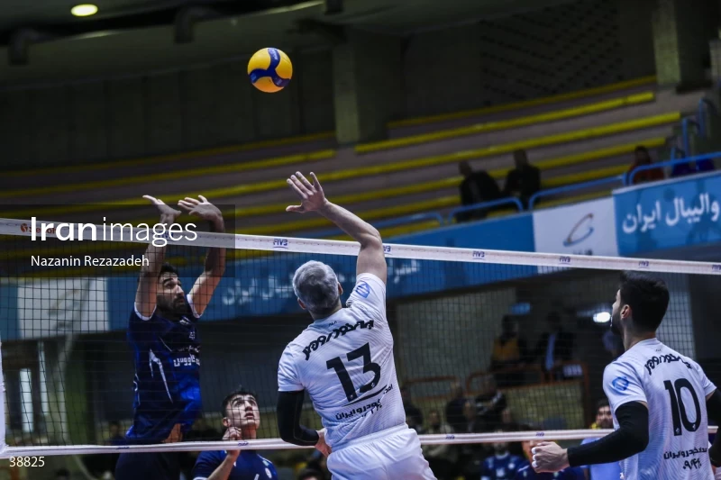 Paykan VS Shahrdari Gonbad - Iranian men's volleyball premier league