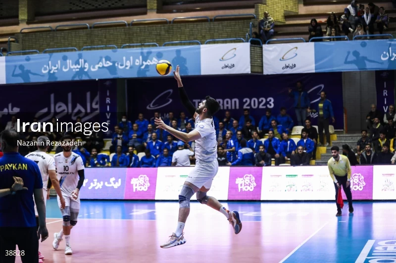 Paykan VS Shahrdari Gonbad - Iranian men's volleyball premier league