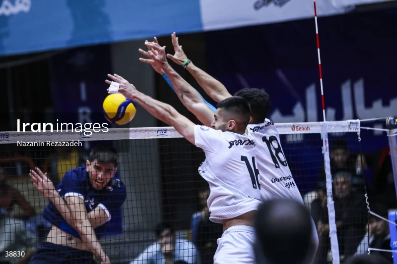 Paykan VS Shahrdari Gonbad - Iranian men's volleyball premier league