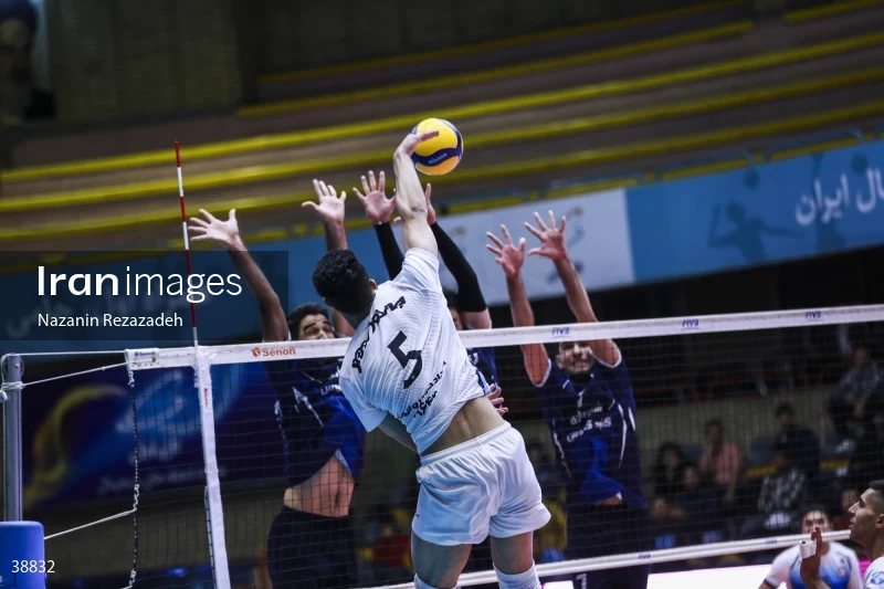Paykan VS Shahrdari Gonbad - Iranian men's volleyball premier league