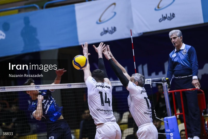 Paykan VS Shahrdari Gonbad - Iranian men's volleyball premier league
