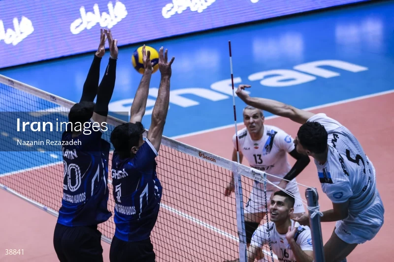 Paykan VS Shahrdari Gonbad - Iranian men's volleyball premier league