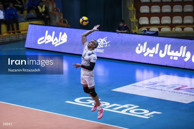 Paykan VS Shahrdari Gonbad - Iranian men's volleyball premier league