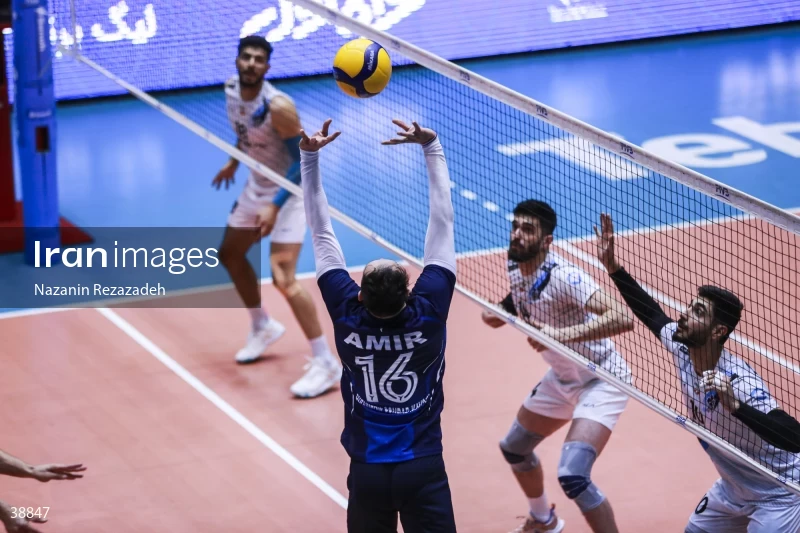 Paykan VS Shahrdari Gonbad - Iranian men's volleyball premier league