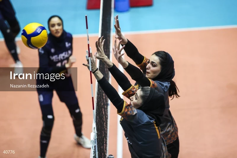 Mehrsan Tehran VC and Saipa Tehran VC - Women's Volleyball Premier League Final