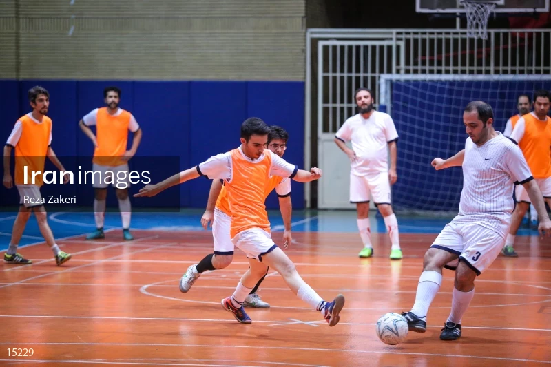 Iranian Photographers Football Team Training Session