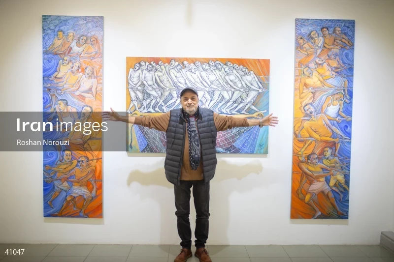 Siroos Moghaddam Painting Exhibition