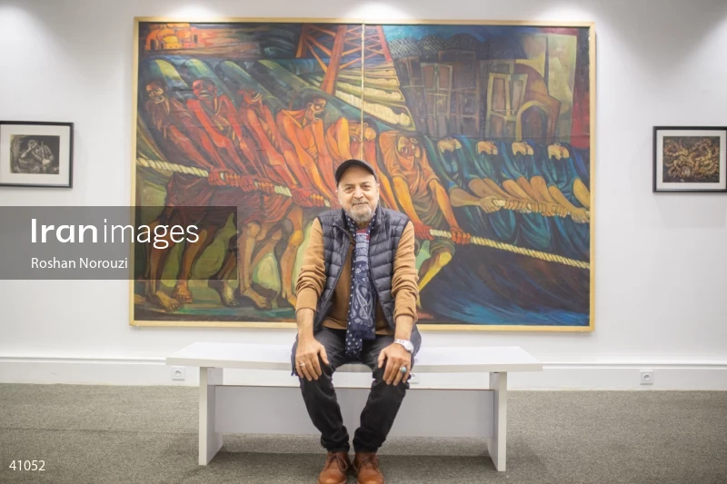 Siroos Moghaddam Painting Exhibition