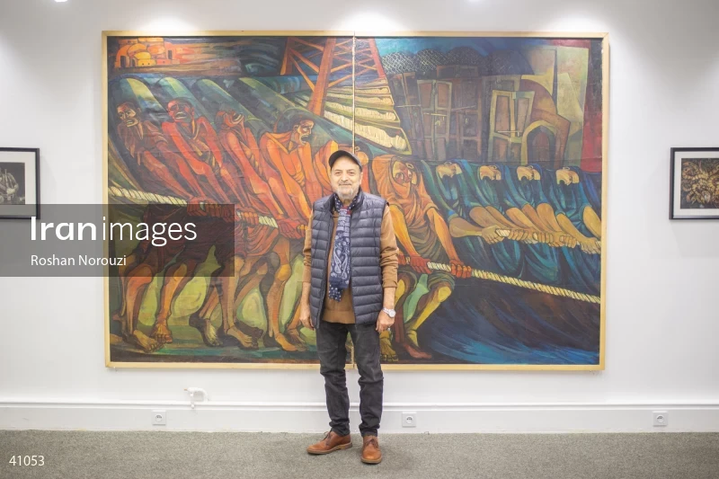 Siroos Moghaddam Painting Exhibition