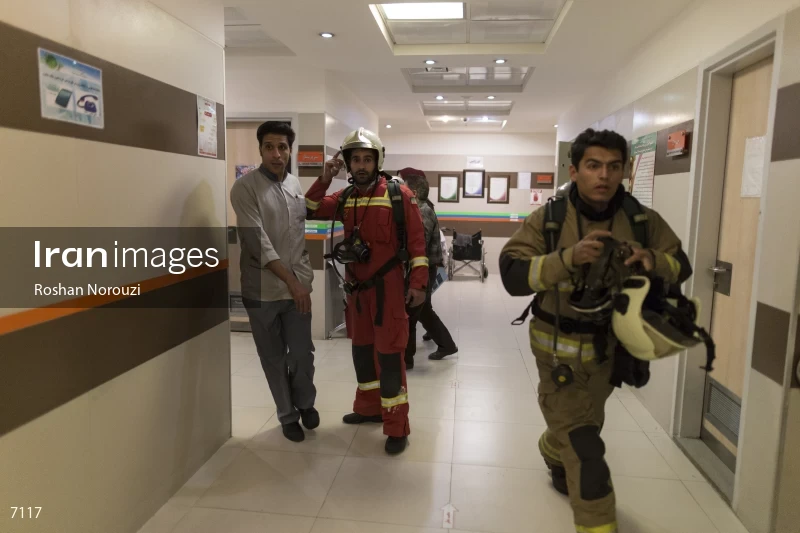 Moheb Yas Women's General Hospital got in fire