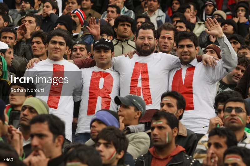 Iranian football fans