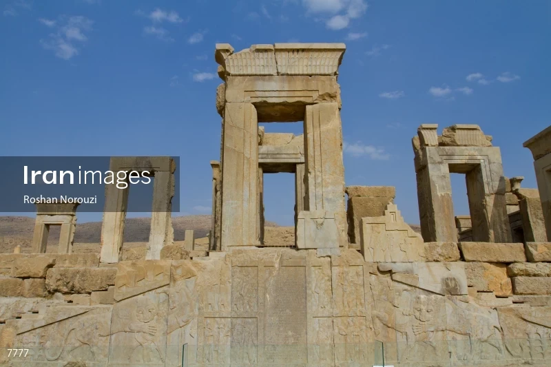 Ruins of the Tachara at Persepolis