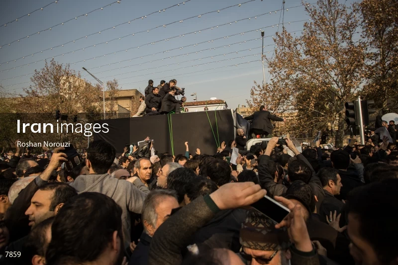 Ayatollah Akbar Hashemi Rafsanjani's funeral in Tehran