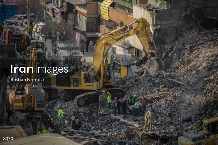Tehran's Iconic Plasco Building Collapses After Fire