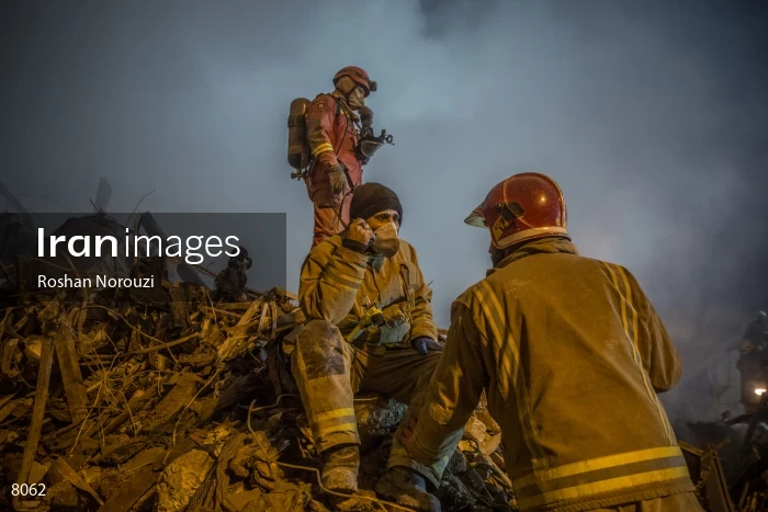 Tehran's Iconic Plasco Building Collapses After Fire