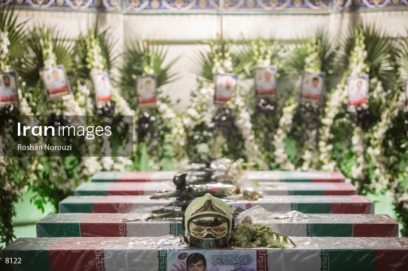 Funeral ceremony for firefighters