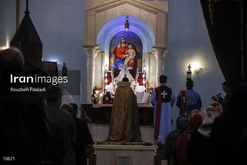New Year's Mass in Tehran