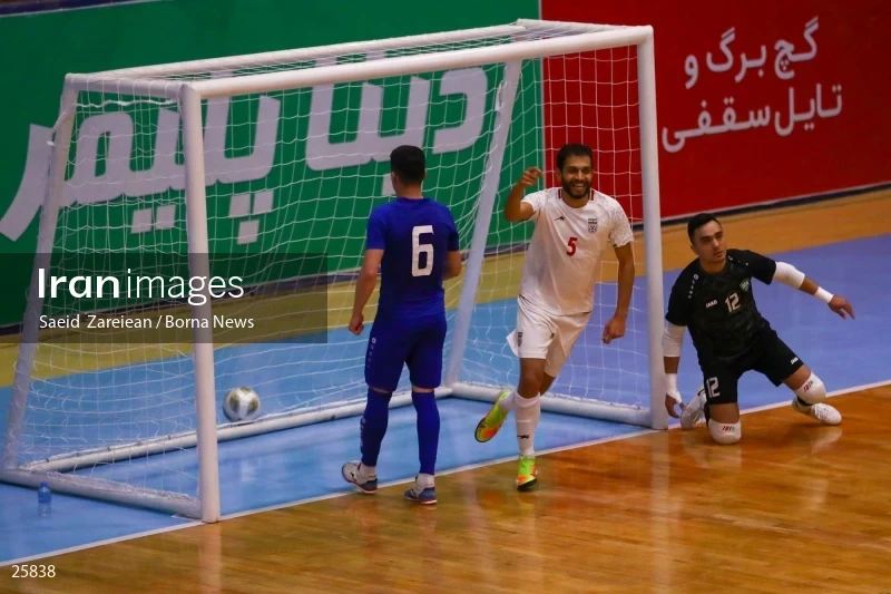 Iran Vs Uzbekistan Friendly Futsal match