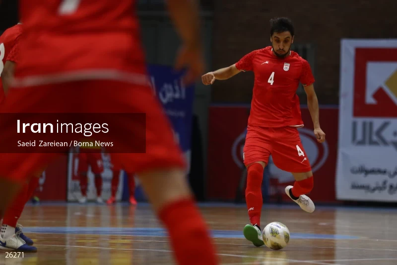Iran Vs Uzbekistan Friendly Futsal match