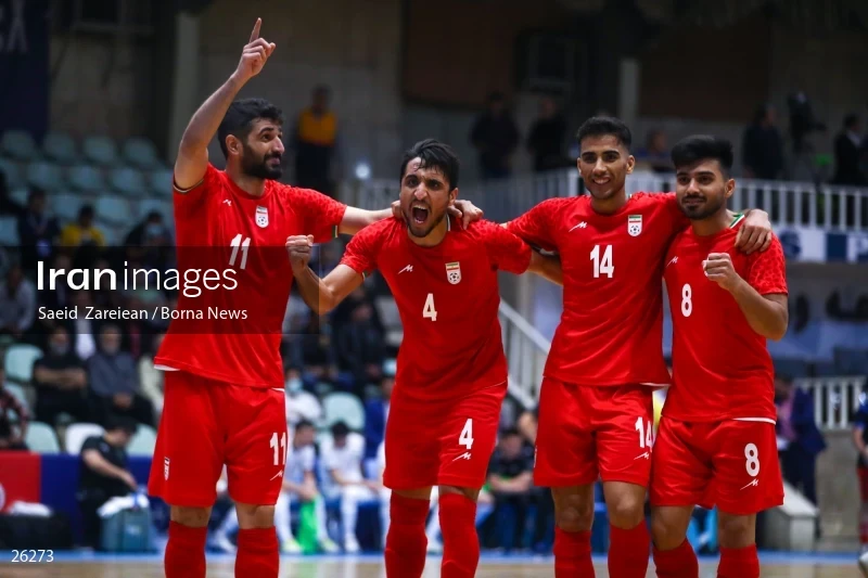 Iran Vs Uzbekistan Friendly Futsal match