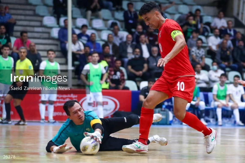 Iran Vs Uzbekistan Friendly Futsal match