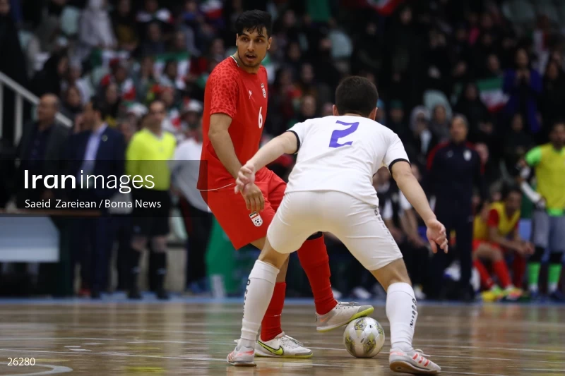 Iran Vs Uzbekistan Friendly Futsal match