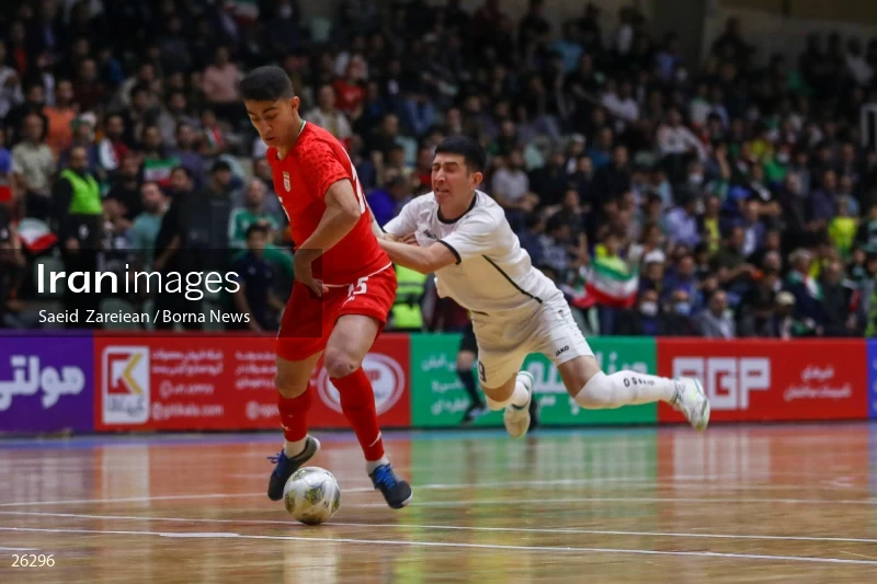 Iran Vs Uzbekistan Friendly Futsal match