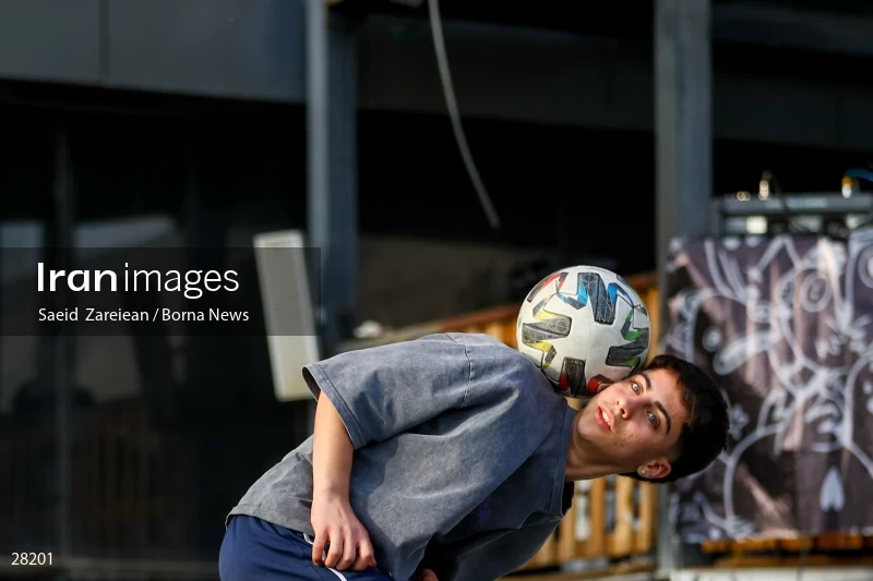 Freestyle football championship in Iran