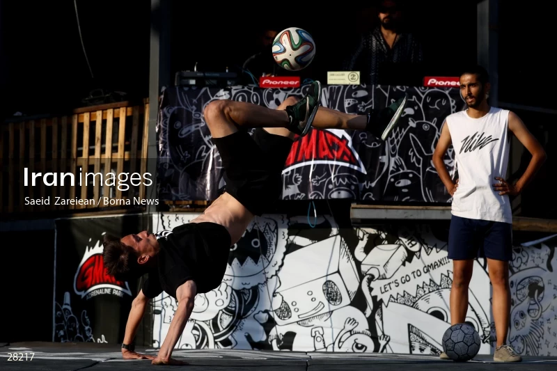 Freestyle football championship in Iran