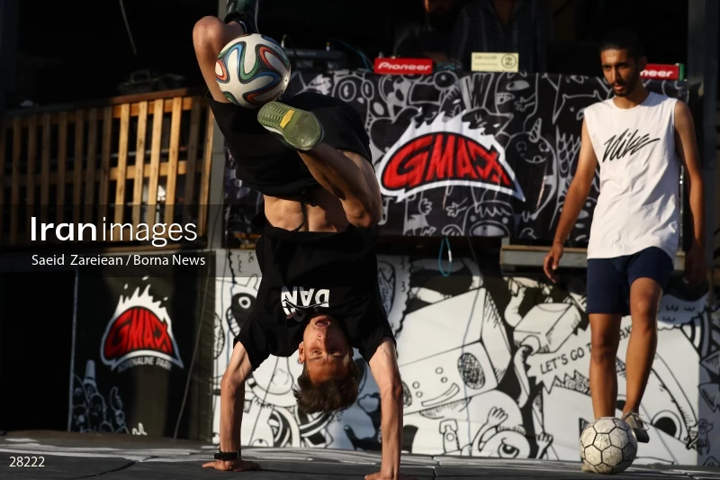 Freestyle football championship in Iran