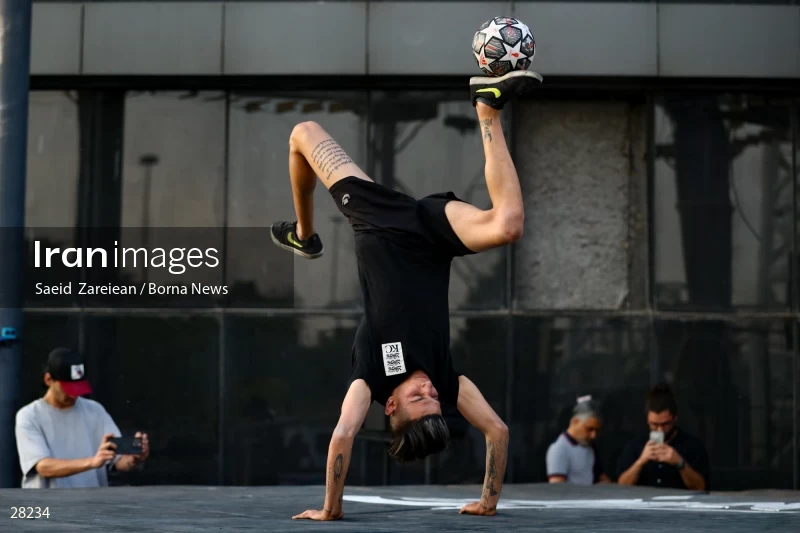 Freestyle football championship in Iran